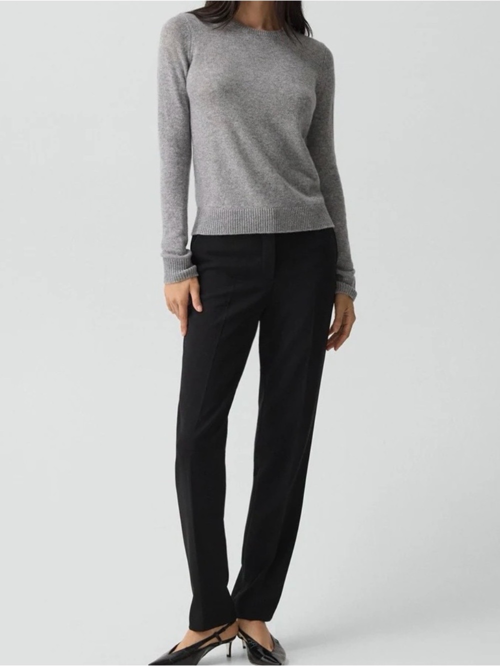 Theory Treeca Full Length Pant in Admiral Crepe